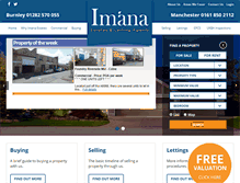 Tablet Screenshot of imana.co.uk